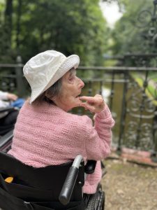 Residents of Westcroft Nursing Home at Hanley Park