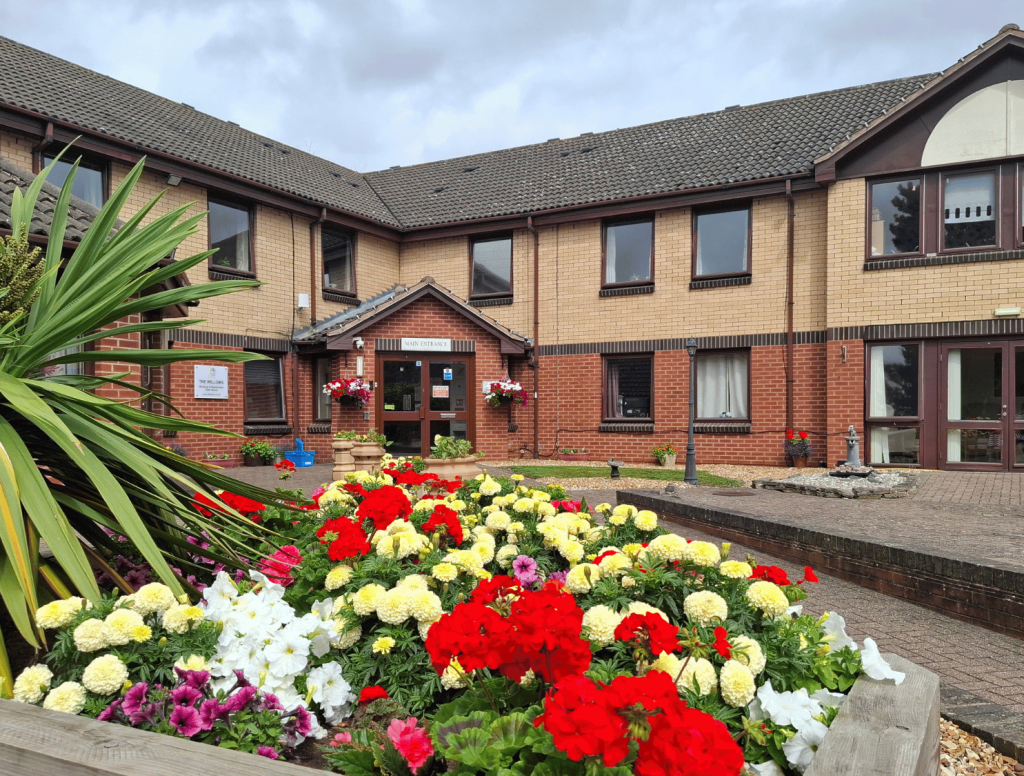 The Willow Care home exterior